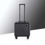 Lkblock 18/20 Inch Trolley Case Travel Suitcase Boarding Case Mini Password Box Suitcase Portable Universal Wheel Rolling Luggage Bag