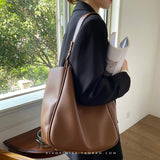 Lkblock Luxury Tote Bag Woman Trend Large Capacity Female Shoulder Bag High Quality Leather Simple Designer Woman Handbag