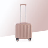 Lkblock 18/20 Inch Trolley Case Travel Suitcase Boarding Case Mini Password Box Suitcase Portable Universal Wheel Rolling Luggage Bag