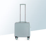 Lkblock 18/20 Inch Trolley Case Travel Suitcase Boarding Case Mini Password Box Suitcase Portable Universal Wheel Rolling Luggage Bag