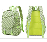 Lkblock New Women Backpacks Waterproof Multi-Pocket Nylon School Backpack For Student Female Girls Book Bag Outdoor Travel Backpack