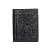 Lkblock Super Slim Soft Wallet 100% Genuine Leather Mini Credit Card Wallet Purse Card Holders Men Wallet Thin Small