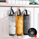 Lkblock Garbage Bag Storage Kitchen Garbage Organizer Plastic Bag Holder Organizing Hanging Garbage Collection Storage Bag