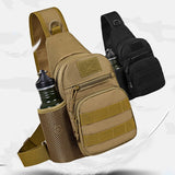 Lkblock Military Tactical Shoulder Bag Men Hiking Backpack Nylon Outdoor Hunting Camping Fishing Molle Army Trekking Chest Sling Bag