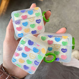 Lkblock Luxury 3D Bling Hearts Soft Wireless Earphone Case For AirPods Pro 2 1 Case Cute Protective Cover for AirPod Air Pods 2 3 Capa