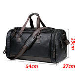 Lkblock Retro Leather Travel Tote Bags Male Weekend Bag Mens Large Capacity Hand Luggage Duffel Handbags Shoulder Bag Dropshipping X245C