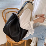 Lkblock Luxury Tote Bag Woman Trend Large Capacity Female Shoulder Bag High Quality Leather Simple Designer Woman Handbag