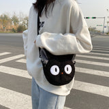 Lkblock Japanese Style Kawaii Bag Women Cartoon Plush Shoulder Bag for Women New Crossbody Bag Small Phone&Purse Bag Bolsa Feminina