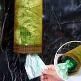 Lkblock Garbage Bag Storage Kitchen Garbage Organizer Plastic Bag Holder Organizing Hanging Garbage Collection Storage Bag