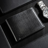 Lkblock New Hot Men's Wallet Small Money Purses Mini Wallets Short Vertical Ultra-thin Wallet Bank Card Package Small Purse Wallet