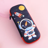 Lkblock Pencil Case Kawaii School Pencil Cases Stationery Estuche 3D Space Pen Case Unicorn School Supplies Trousse Scolaire Pencil Box