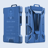 Lkblock EDC Wallets Outdoor Card Holder Practical Tactical Magsafe Men Wallet Aluminium Metal Male Fashion Purse Mini Smart Magic Wallet