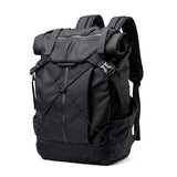 Lkblock Men's Backpack 15.6inch Laptop Multifunction Durable Unique Large Capacity Buckle Outdoor Travel Work Sports Bag