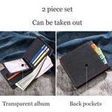 Lkblock New Men's Wallet Quality Short Purses Denim cloth Men Business Wallet Card Holder Man Zipper Purse Coin Bag Portefeuille Homme