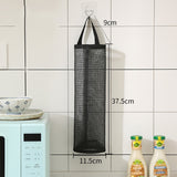 Lkblock Garbage Bag Storage Kitchen Garbage Organizer Plastic Bag Holder Organizing Hanging Garbage Collection Storage Bag