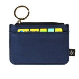 Lkblock Women Coin Purse  Men's Minimalist Slim Wallet Cardholder Canvas Purse 4642